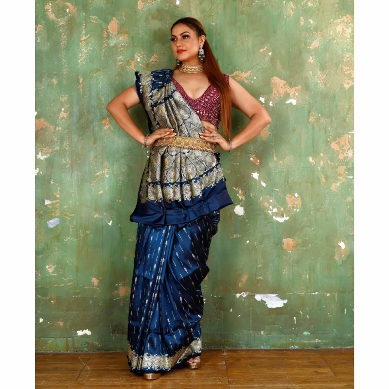 Padmashali Banarasi Venu Silk Saree