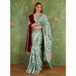 padmashali designer katan silk saree