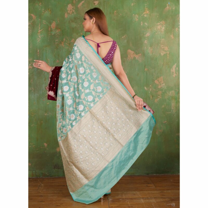 padmashali designer katan silk saree