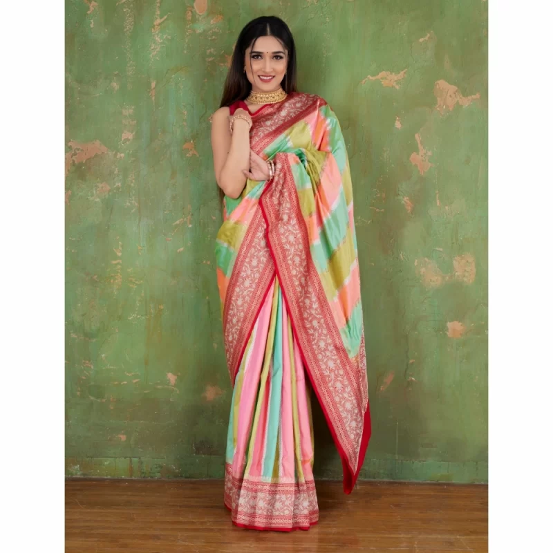 padmashali banarasi katan silk saree