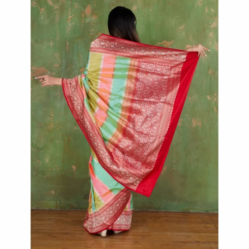padmashali banarasi katan silk saree