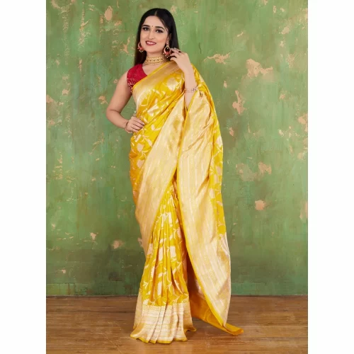 padmashali banarasi katan silk saree