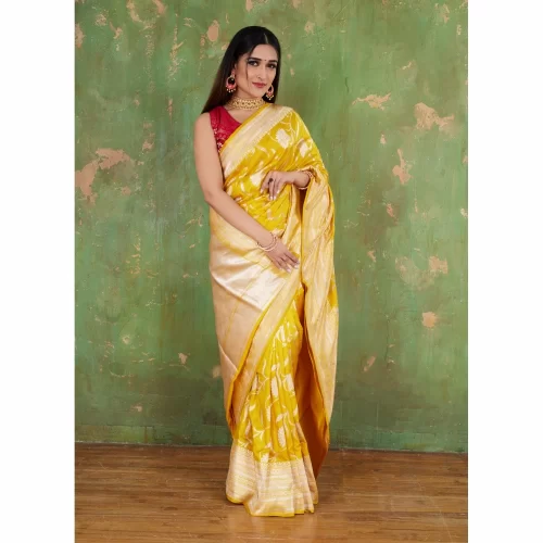 padmashali banarasi katan silk saree