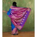 Padmashali Butti Gadwal Silk Saree