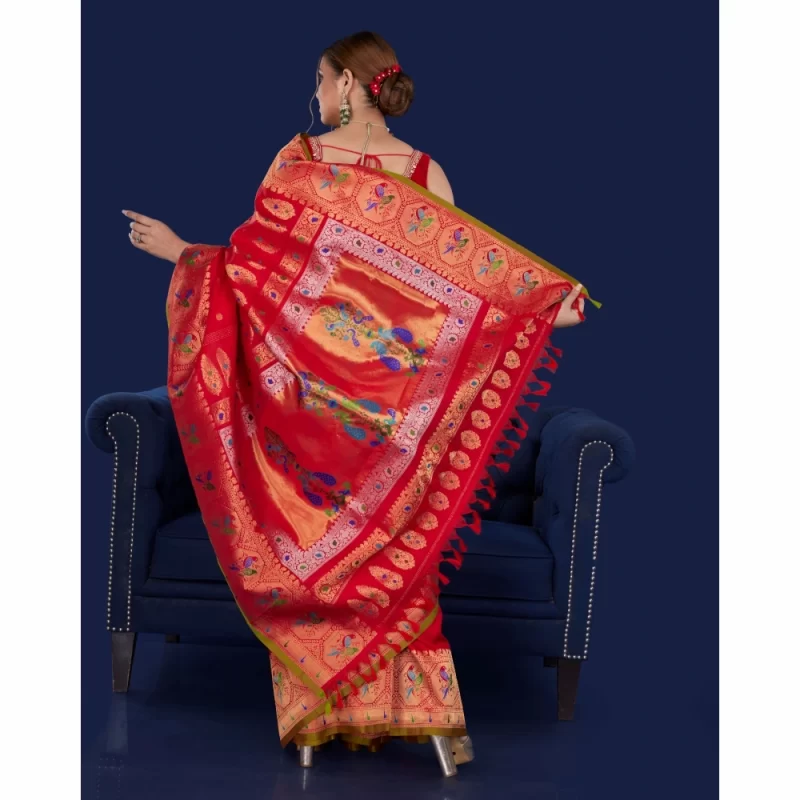 Padmashali Traditional Gadwal saree