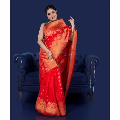 Padmashali Traditional Gadwal saree