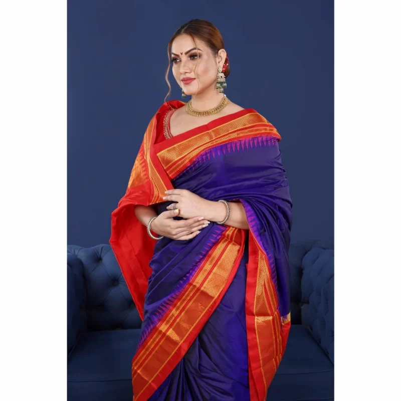 Padmashali Irkal Silk Saree