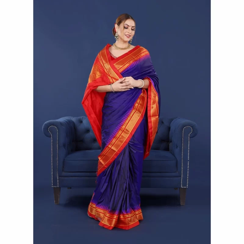 Padmashali Irkal Silk Saree