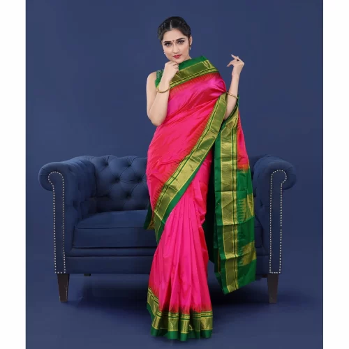 Padmashali Irkal Silk Saree
