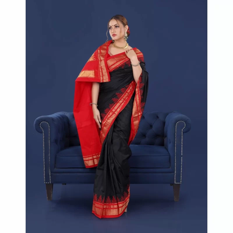 Padmashali Irkal Silk Saree