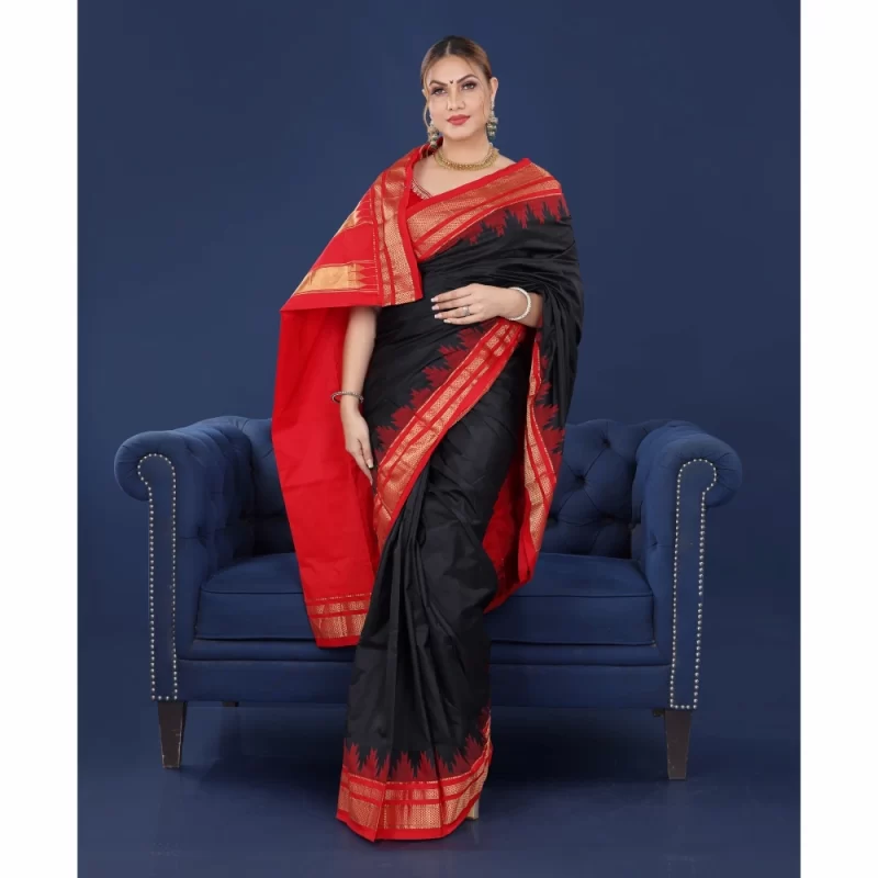 Padmashali Irkal Silk Saree
