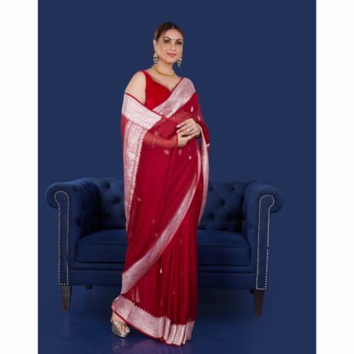 Padmashali KHADDI CHIFFON GEORGETTE