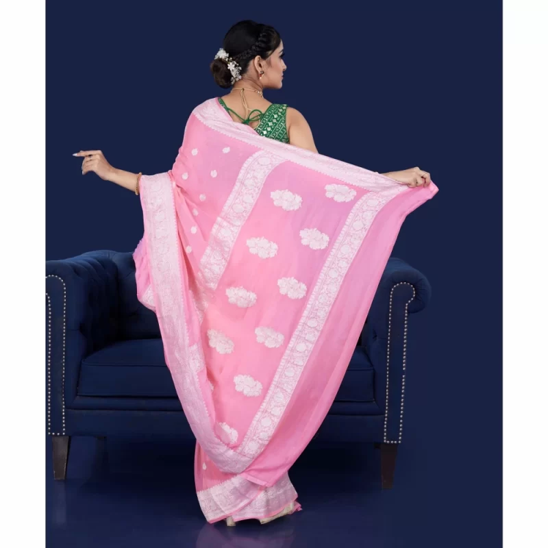 Padmashali KHADDI CHIFFON GEORGETTE