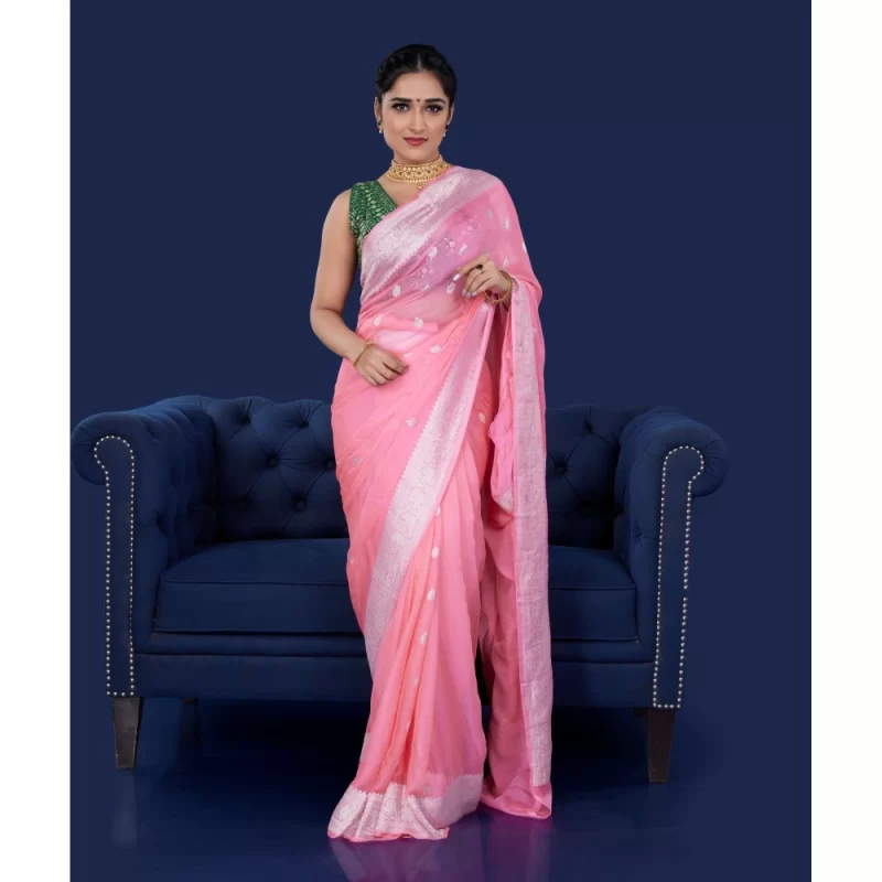 Padmashali KHADDI CHIFFON GEORGETTE