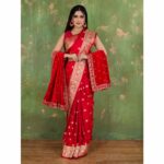 padmashali katan silk saree