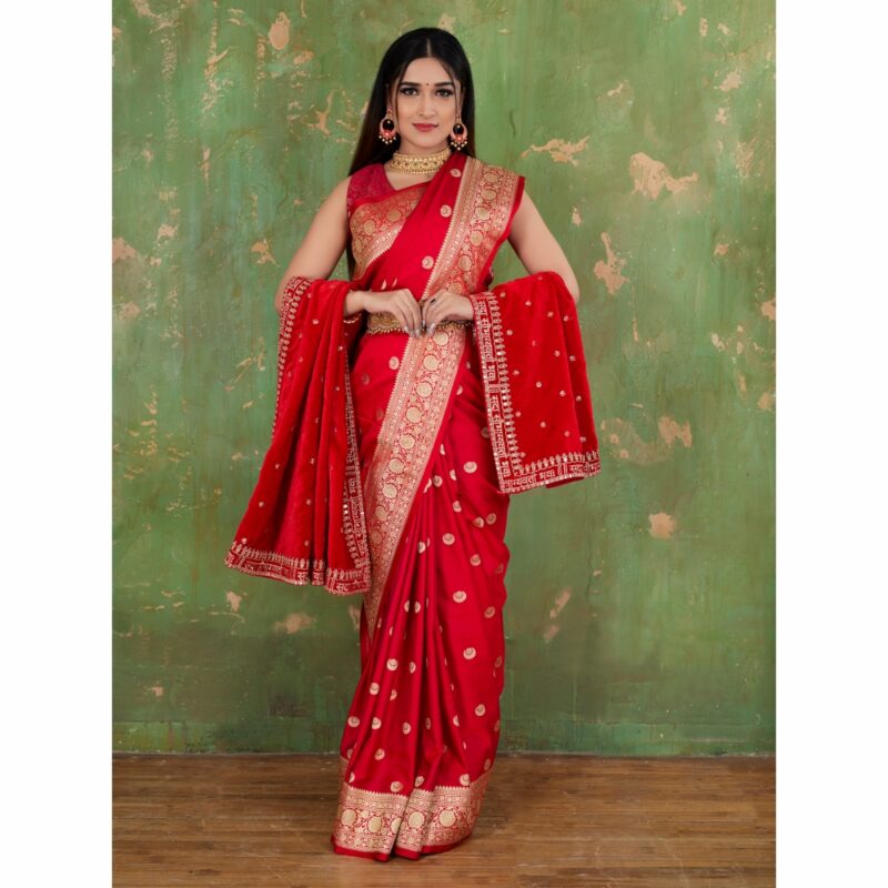 padmashali katan silk saree