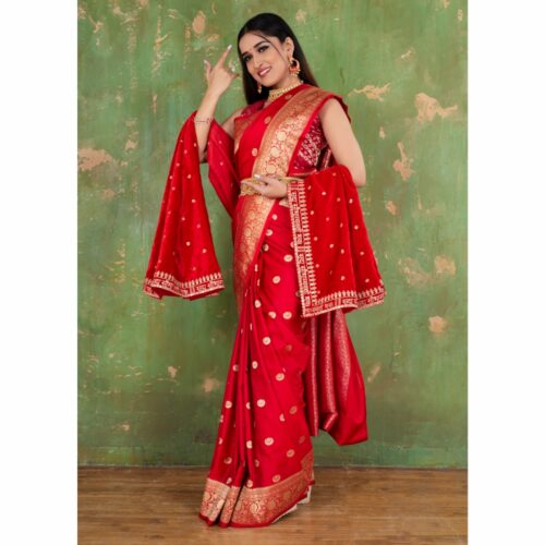 padmashali katan silk saree