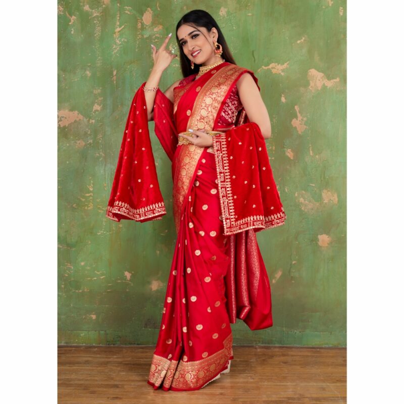 padmashali katan silk saree