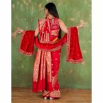 padmashali katan silk saree