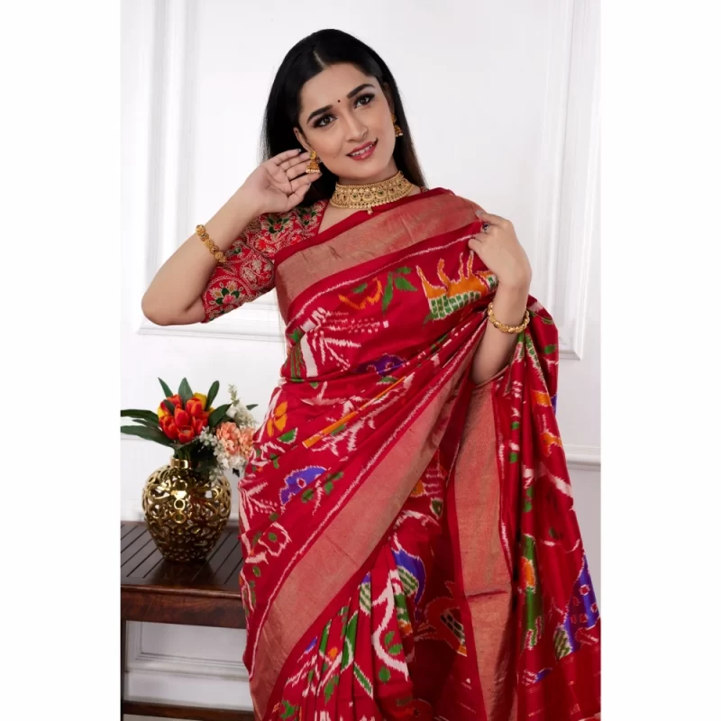padmashali Designer Patola saree