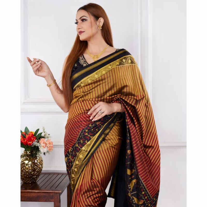 padmashali designer patola silk saree