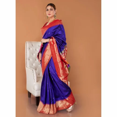 Padmashali Triple Miniya Paithani