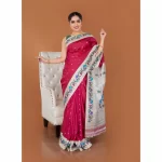 Padmashali Turning Silver Paithani