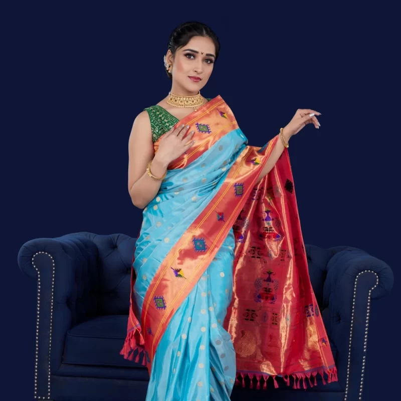 Signature Padmashali Paithani